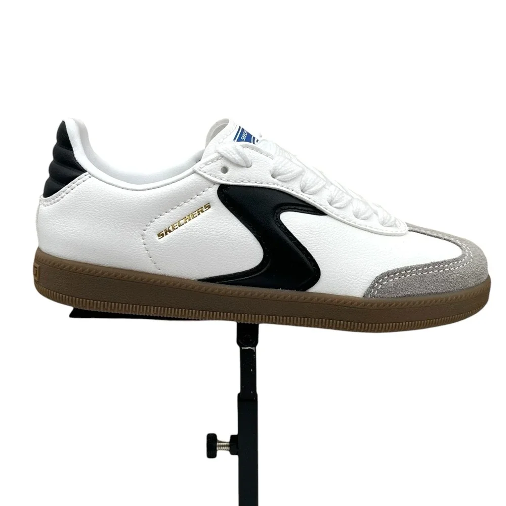 Skechers  Zinger Street Little Boys Athletic Casual Shoes 12 White Black Sneaker